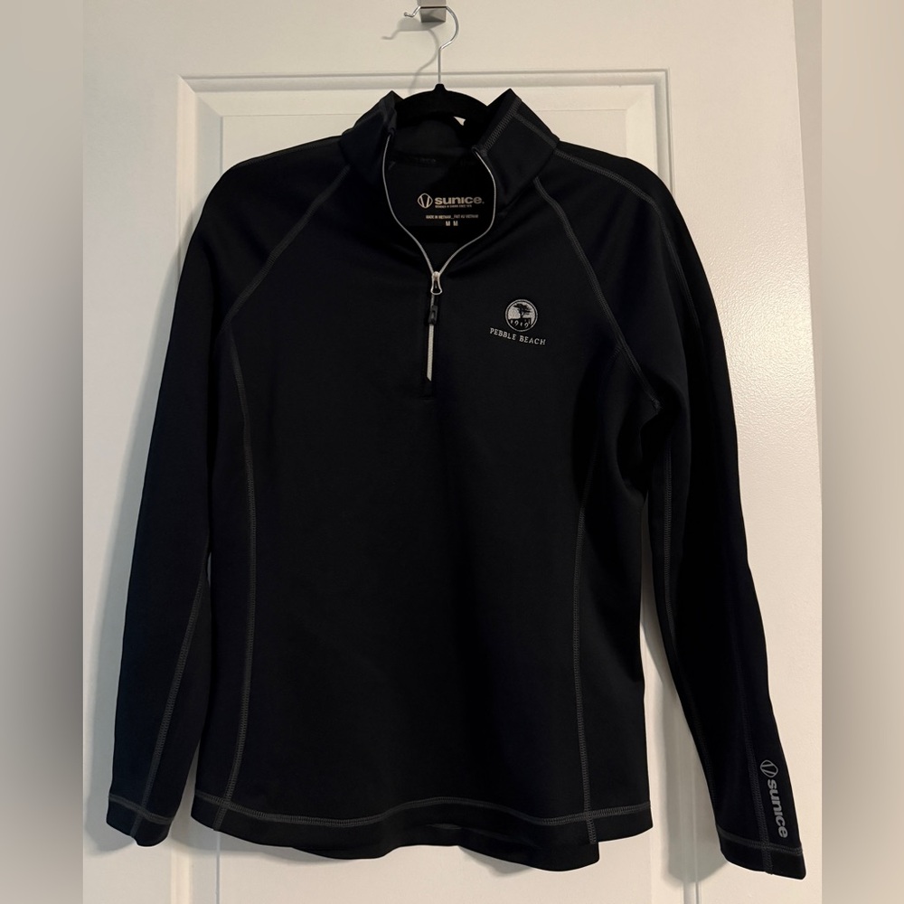 Sunice Anna Lightweight Stretch Half-Zip Pullover - Pebble Beach
